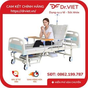 Giường bệnh nhân 4 tay quay Tajermy G04