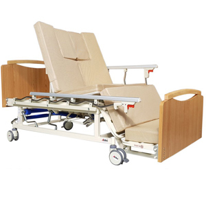 Giường bệnh nhân đa năng 5 tay quay Akiko A85