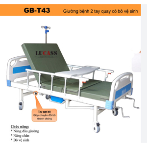 Giường bệnh nhân Lucass GB-T43