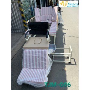 Giường bệnh tách xe lăn tay quay tajermy TJM-G06