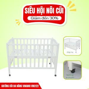 Giường cũi trẻ em Vinanoi VNC122T