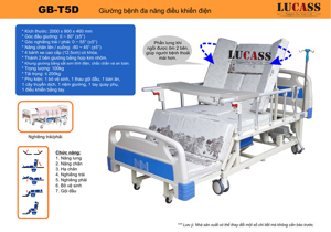 Giường điện đa năng Lucass GB9A