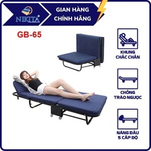 Giường gấp nâng đầu 3 khúc Nikita GB65