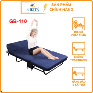 Giường gấp nâng đầu Nikita GB110