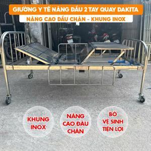 Giường Inox Đa năng 2 tay quay