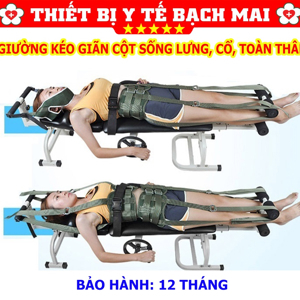 Giường kéo cột sống lưng - cột sống cổ