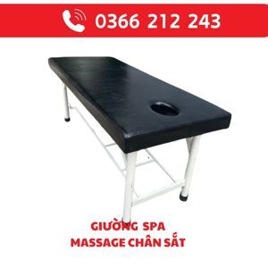 Giường massage thẩm mỹ chân sắt