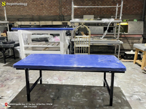 Giường massage thẩm mỹ chân sắt