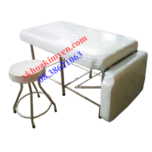 Giường massage thẩm mỹ inox