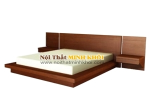 Giường Ngủ Kiểu Nhật Gỗ Sồi GN331