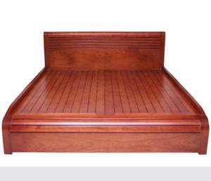 Giường Ngủ Kiểu Nhật Gỗ Xoan Đào 1m6 GN374