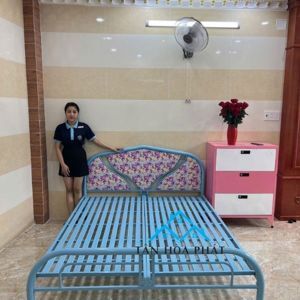Giường sắt Đại Thành 1m6 x 2m