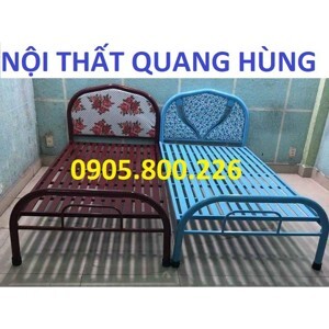 Giường sắt đơn 0.8m x 2m