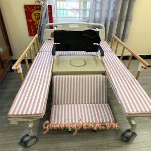 Giường y tế tách xe lăn 9 chức năng NKT-C09