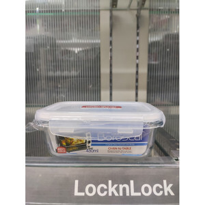 Hộp thủy tinh chịu nhiệt chữ nhật Lock&Lock LLG424 430ml