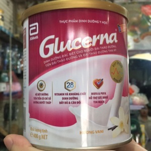 Sữa bột Abbott Glucerna DC - hộp 400g (dành cho người bị tiểu đường)