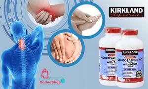 Thuốc bổ xương khớp Kirkland Signature Extra Strength Glucosamine HCI 1500mg With MSM 1500mg 375 viên