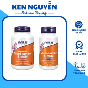 Viên uống hỗ trợ xương khớp Glucosamin Chondroitin MSM Puritan's Pride - 240 viên