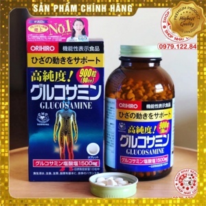 Thuốc bổ xương khớp Nhật Bản Glucosamine Orihiro 1500mg 900 viên