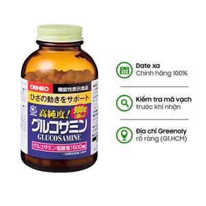 Thuốc bổ xương khớp Nhật Bản Glucosamine Orihiro 1500mg 900 viên