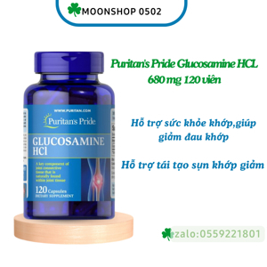 Glucosamine Chondroitin MSM Puritan's Pride c120 viên