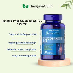 Glucosamine Chondroitin MSM Puritan's Pride c120 viên