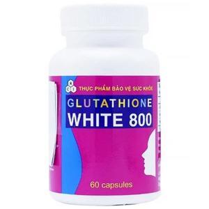 Viên nang hỗ trợ điều trị sạm da nám da GLUTATHIONE White 800 60 viên