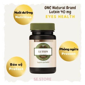 GNC Lutein 40 mg - 30 viên cung cấp Lutein cho đôi mắt khỏe cho người thường xuyên làm việc với máy tính