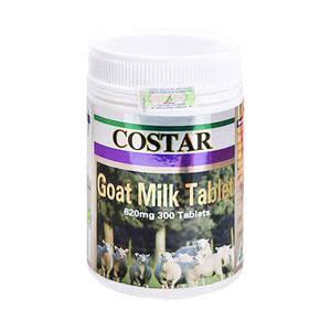 Viên uống sữa dê cô đặc Costar Goat Milk Tablet 620mg hộp 300 viên