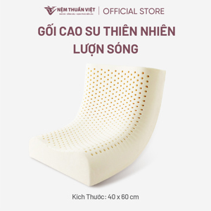 Gối cao su lượn sóng Thuần Việt