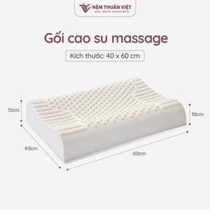 Gối cao su massage Thuần Việt