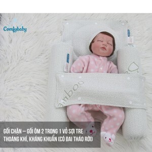 Gối chặn sợi tre Bamboo Comfybaby CFN02