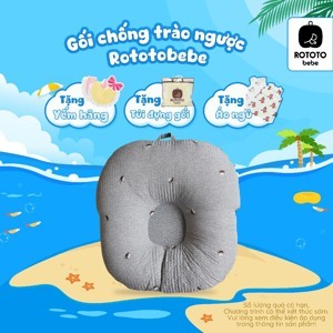 Gối chống trào ngược cho bé Rototo bebe