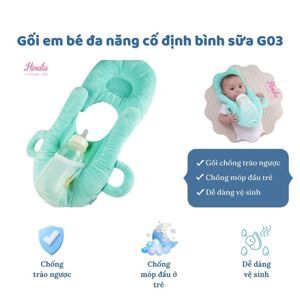 Gối đa năng cố định bình sữa cho bé G03