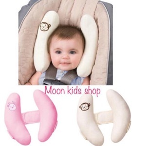 Gối giữ đầu cho bé màu ngà Summer Infant Cradler Ivory (Pink)
