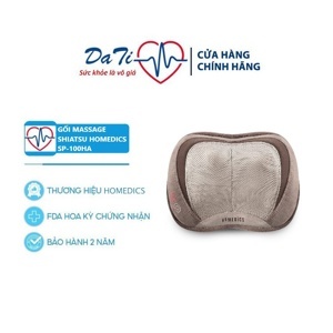 Gối massage công nghệ 3D Shiatsu HoMedics SP-100HA