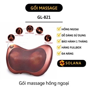 Gối massage hồng ngoại GL-821