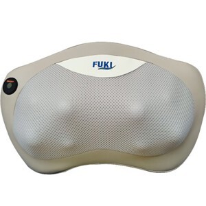 Gối massage hồng ngoại trị liệu đau vai, cổ, lưng Shiatsu Fuki FK-568