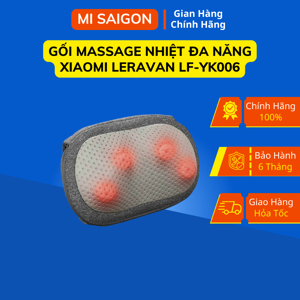 Gối massage nhiệt không dây Leravan LF-YK006