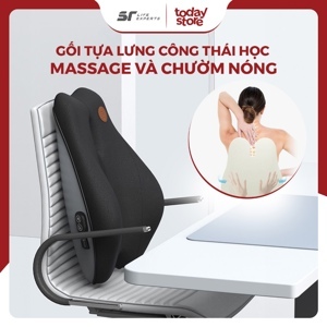 Gối massage văn phòng, Massage cột sống và cơ lưng