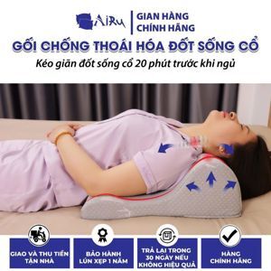 Gối nằm cho người thoái hóa cột sống cổ