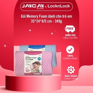 Gối ngủ cao su non dành cho trẻ em Memory Foam Pillow Lock&Lock HLW181