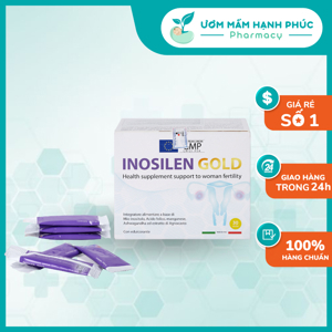 Gói uống Inosilen Gold - hỗ trợ sức khỏe buồng trứng