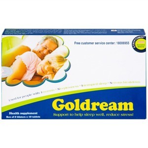 Thực phẩm chức năng hỗ trợ điều trị bệnh mất ngủ Goldream