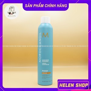 Gôm xịt giữ nếp linh hoạt Luminous Hair Spray Moroccanoil finish Strong