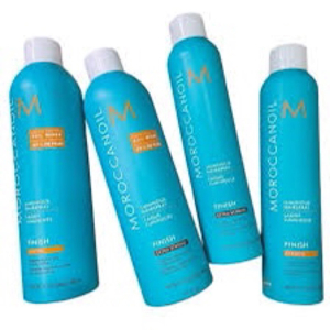 Gôm xịt giữ nếp linh hoạt Luminous Hair Spray Moroccanoil finish Strong