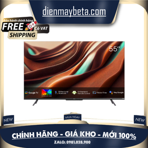 Google QLED Tivi Coocaa 4K 55 inch 55Y72 Pro