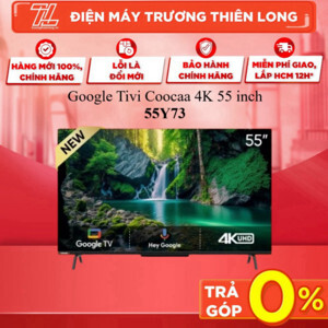 Google QLED Tivi Coocaa 4K 55 inch 55Y72 Pro