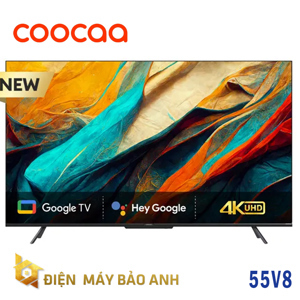 Google Tivi Coocaa 4K 55 inch 55V8