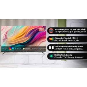 Google Tivi Coocaa 4K 70 inch 70Y72